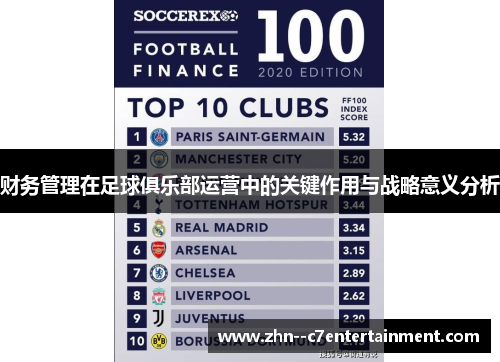 财务管理在足球俱乐部运营中的关键作用与战略意义分析 财务管理在足球俱乐部运营中的关键作用与战略意义分析