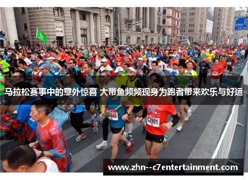 马拉松赛事中的意外惊喜 大带鱼频频现身为跑者带来欢乐与好运